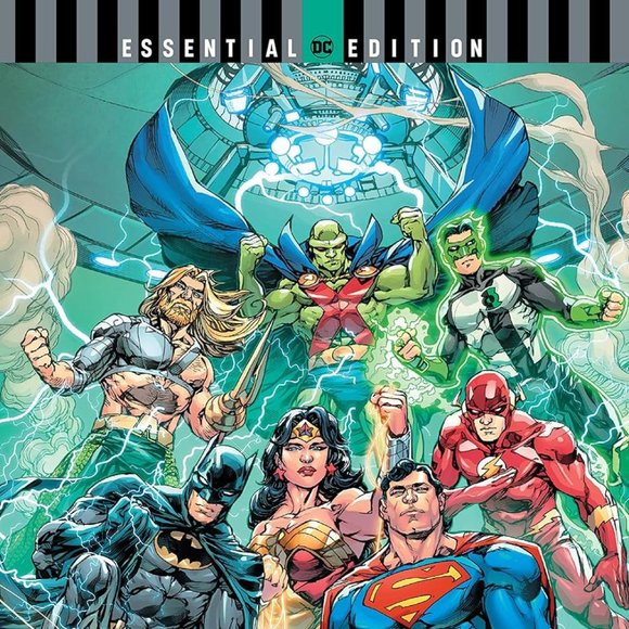 JLA New World Order: DC Essential Edition Paperback – March 12 2019 DC Comics - Picture 1 of 4